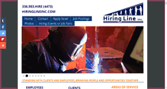 Desktop Screenshot of hiringlineinc.com
